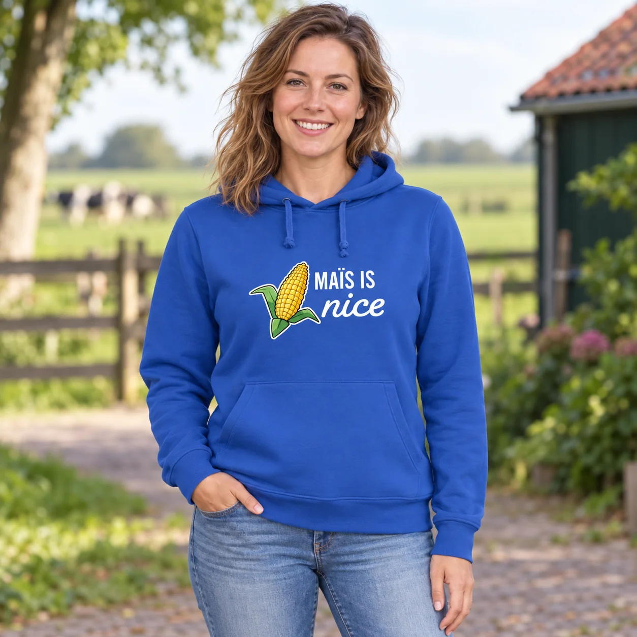 Hoodie Mais is nice! – sfeerbeeld