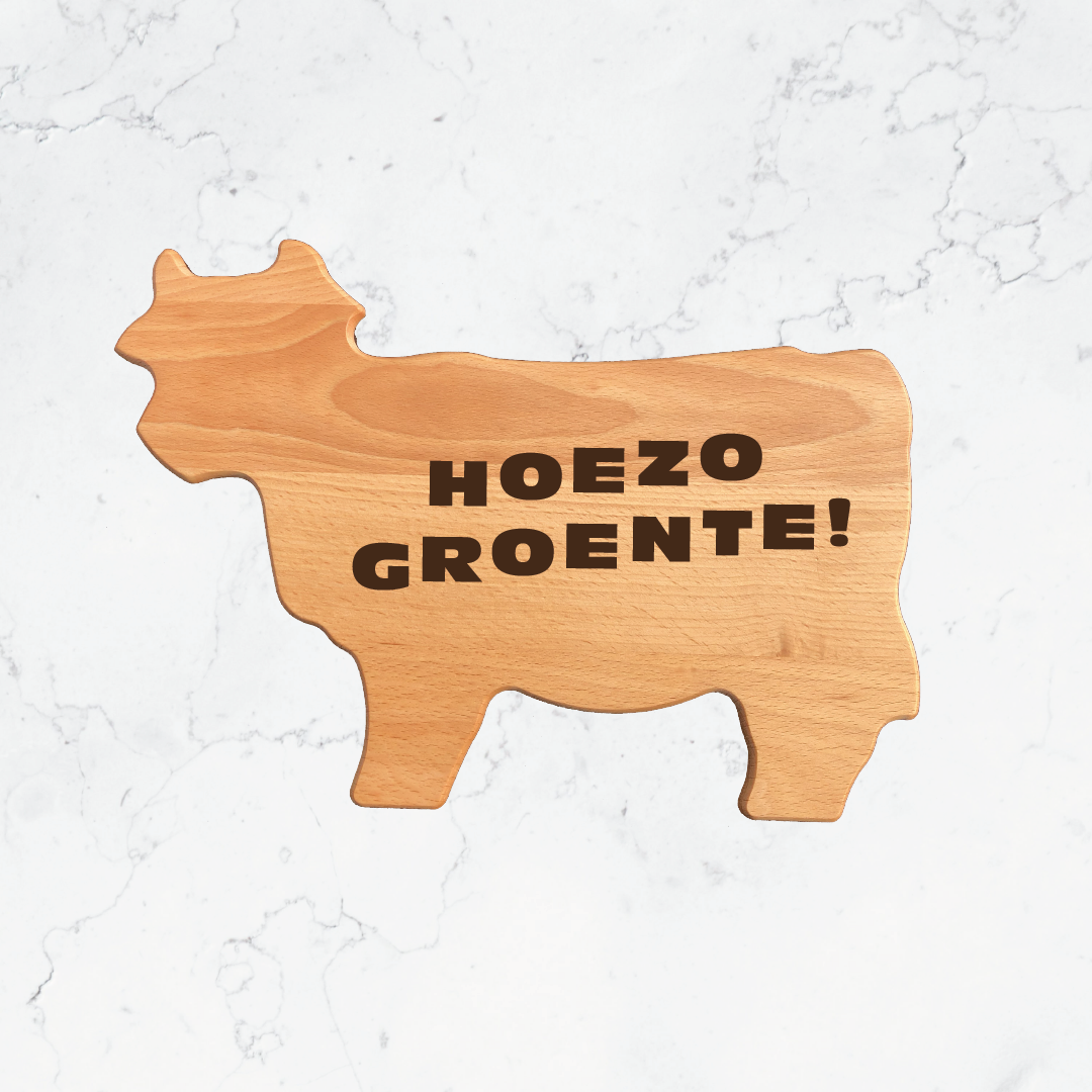 Houten vleesplank koe - Afbeelding 9