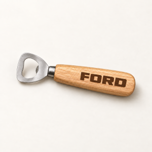 Flesopener Ford – houten handvat
