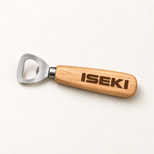 Flesopener Iseki – houten handvat