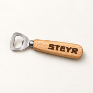 Flesopener Steyr ā houten handvat
